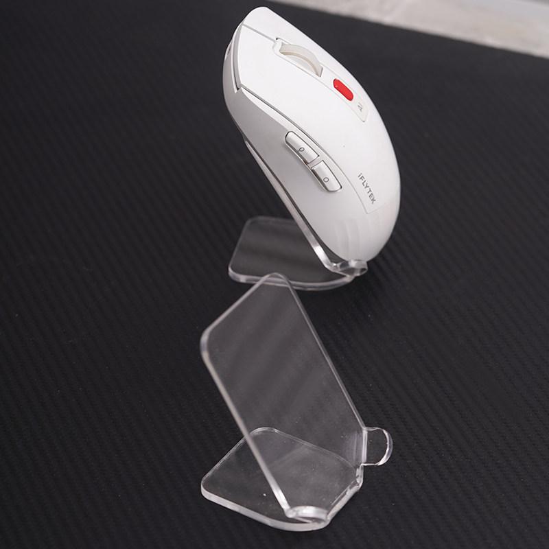 Gaming Accessories Holder - 1 個アクリルマウス収納スタンドマウスホルダーディスプレイスタンドマウスブラケットノンスリップ E スポーツゲームおよびオフィスアクセサリー