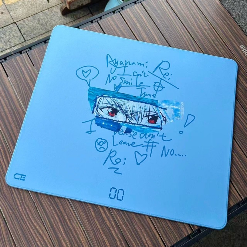 Gaming Accessories In Japan - エヴァンゲリオン綾波レイマウスパッドアニメ印刷アンチスリップパッド 45 × 40 センチメートル Fps