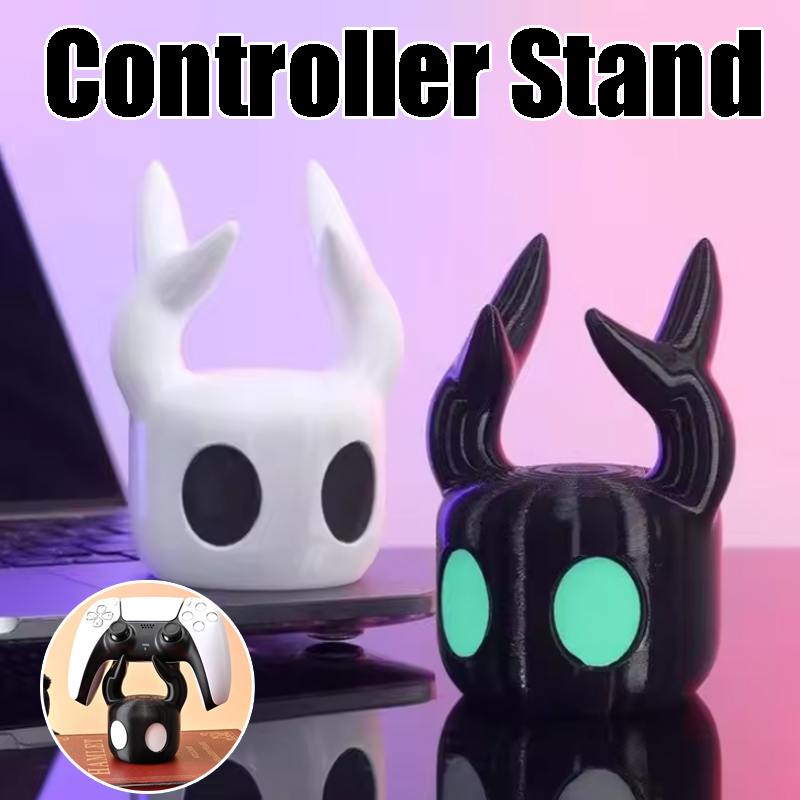 Gaming Accessories Holder - ゲームコントローラーゴーストディスプレイスタンド漫画デザインデスクトップホルダー PS5 Xbox シリーズ X スイッチコンソールアクセサリー用