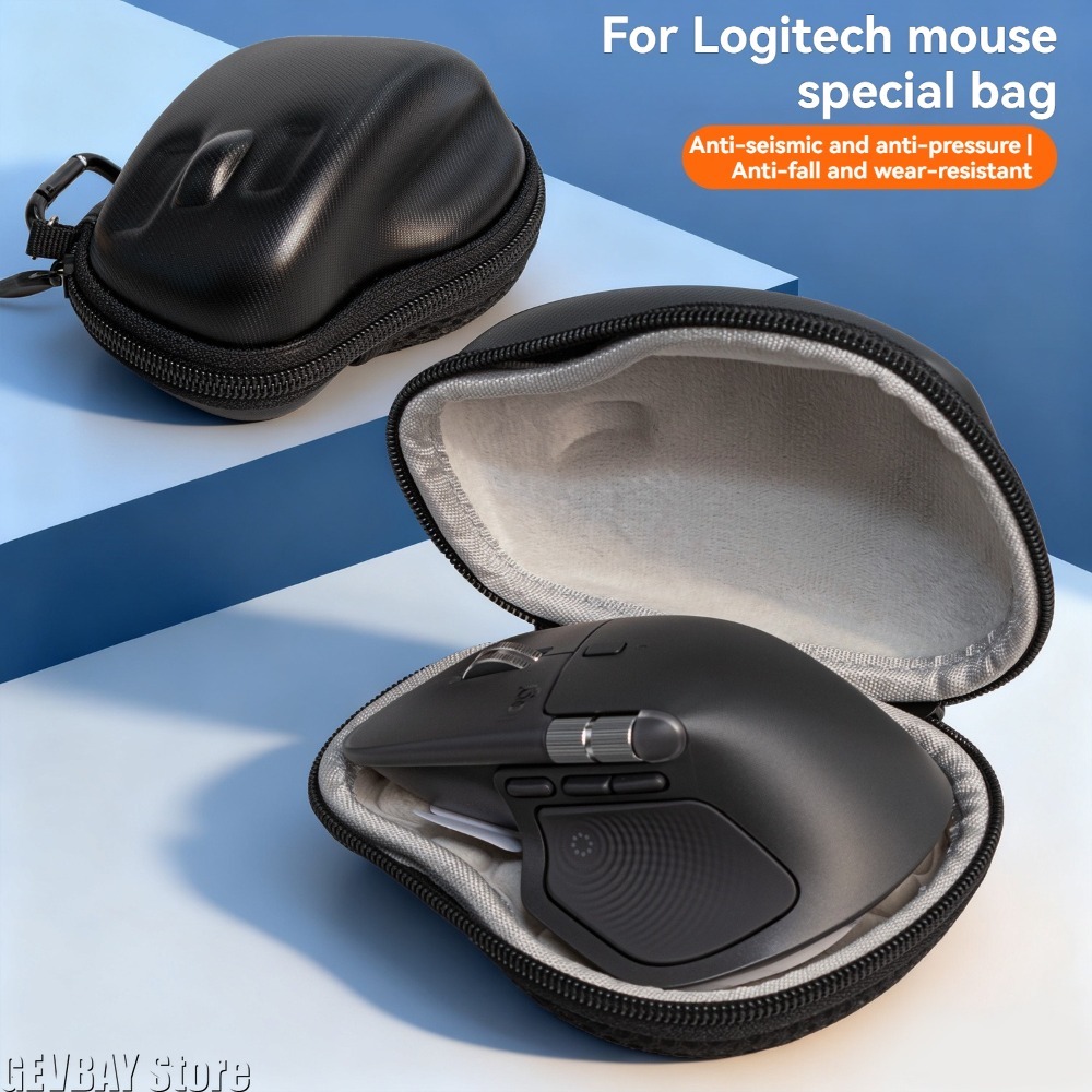 Gaming Accessories Bag - ハードワイヤレスゲーミングマウスケースキャリング収納袋ロジクール MX マスター 4/3S 防水コンピュータマウスキーボードアクセサリー
