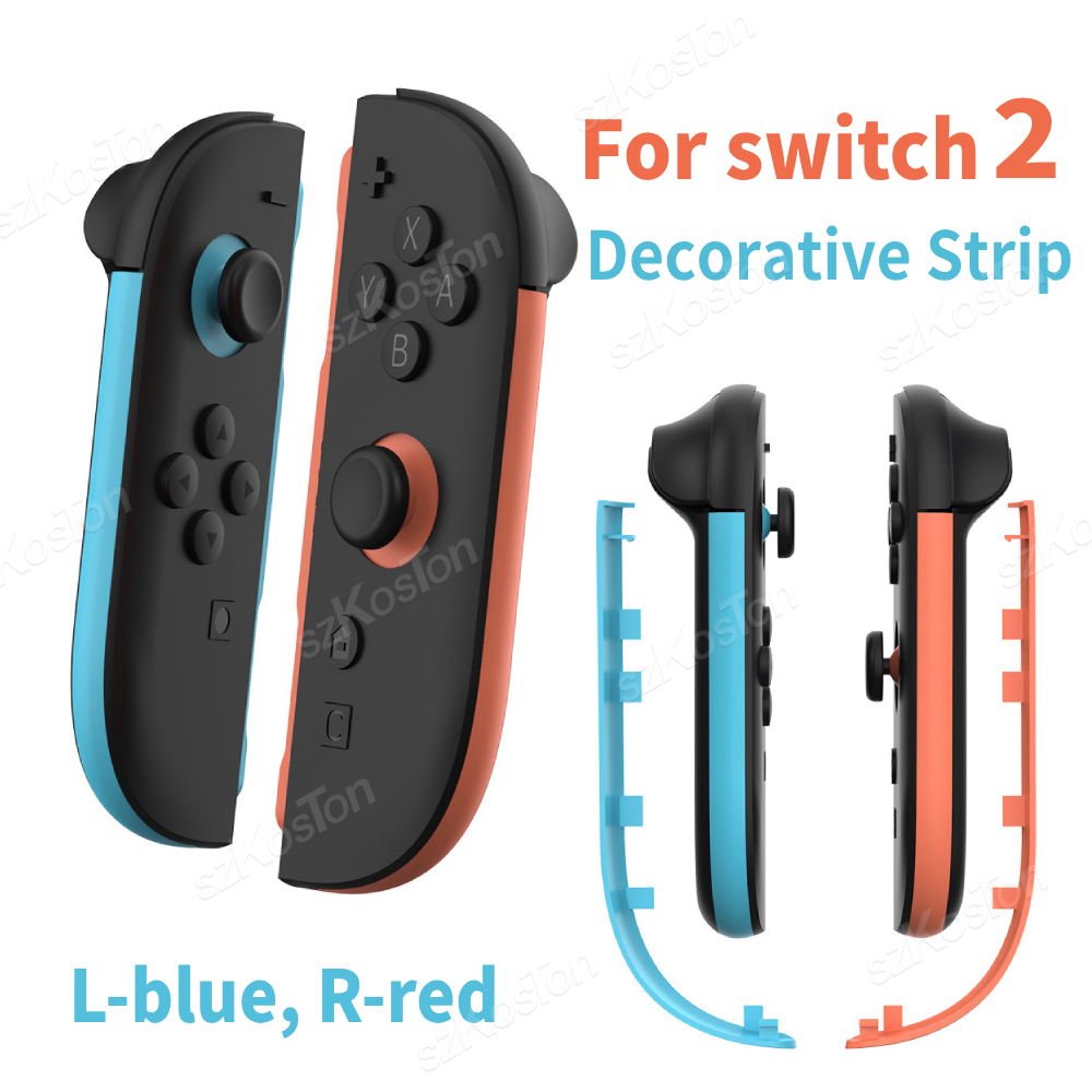 Gaming Accessories Holder - Switch 2 コントローラー用装飾ストリップ 左右のハンドルを簡単に区別できる Switch2 ゲームアクセサリー用