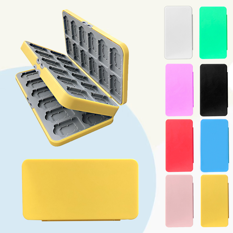 Gaming Accessories Holder - Switch1/2 Lite/OLED用のゲームカード収納ボックスで、48枚のゲームを収納できます。