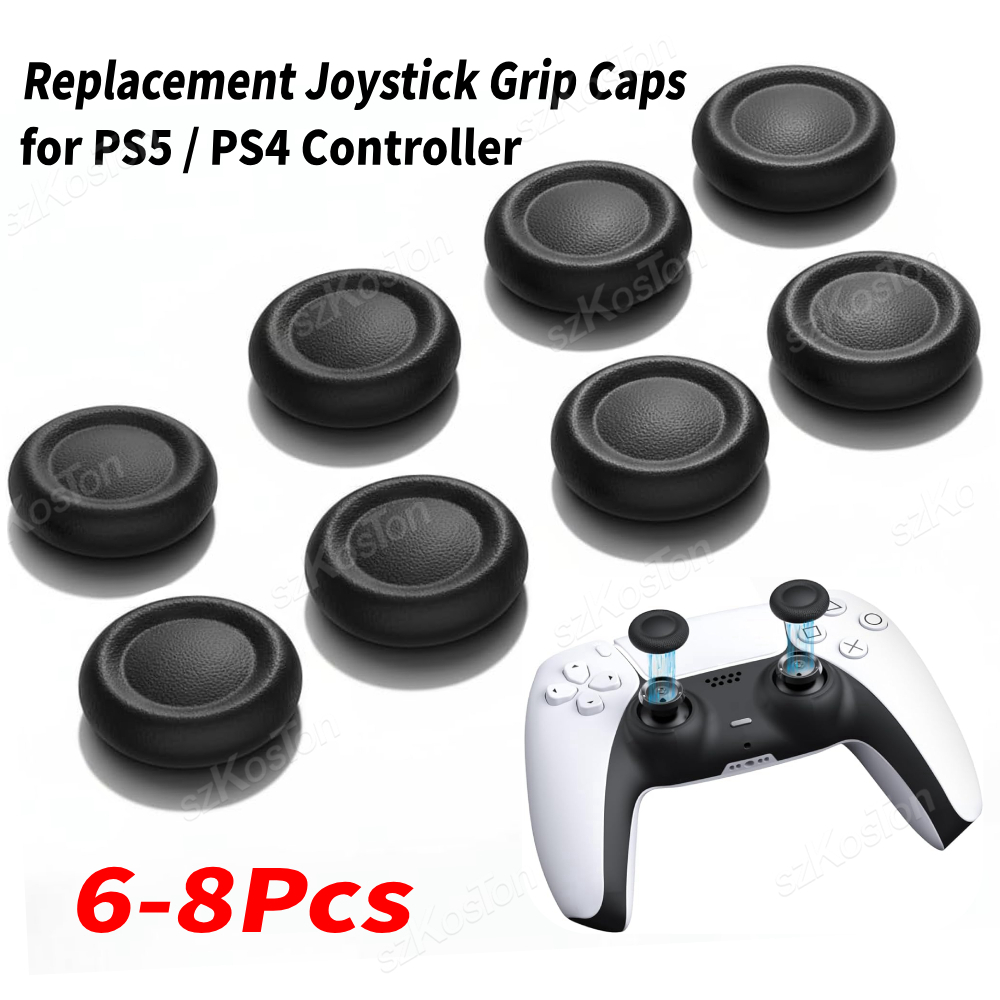 6-8 個の交換用ジョイスティックキャップ PS5 /PS4 - Gaming Accessories Ps4 のレビューと価格