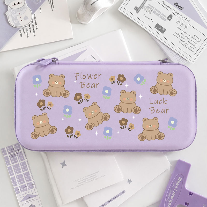 かわいい耐衝撃キャリーケース メッシュポケット付き ポータブ - Gaming Accessories Bag のレビューと価格