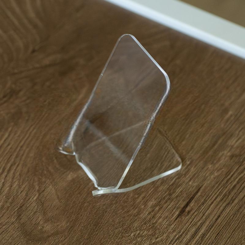 新しい 1 個アクリルマウス収納スタンドマウスホルダーディス - Gaming Accessories Holder のレビューと価格