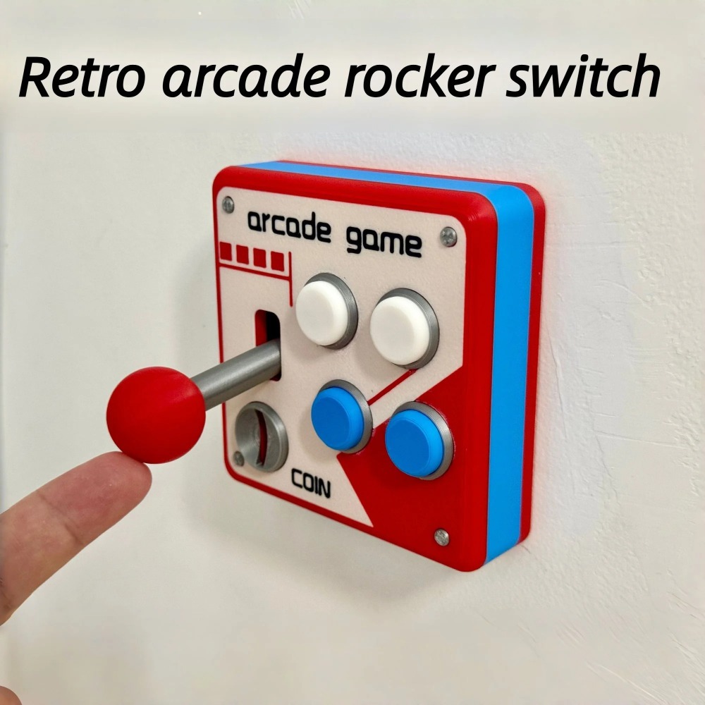 レトロアーケードジョイスティックスイッチプレートカバー、パン - Gaming Accessories Wall のレビューと価格