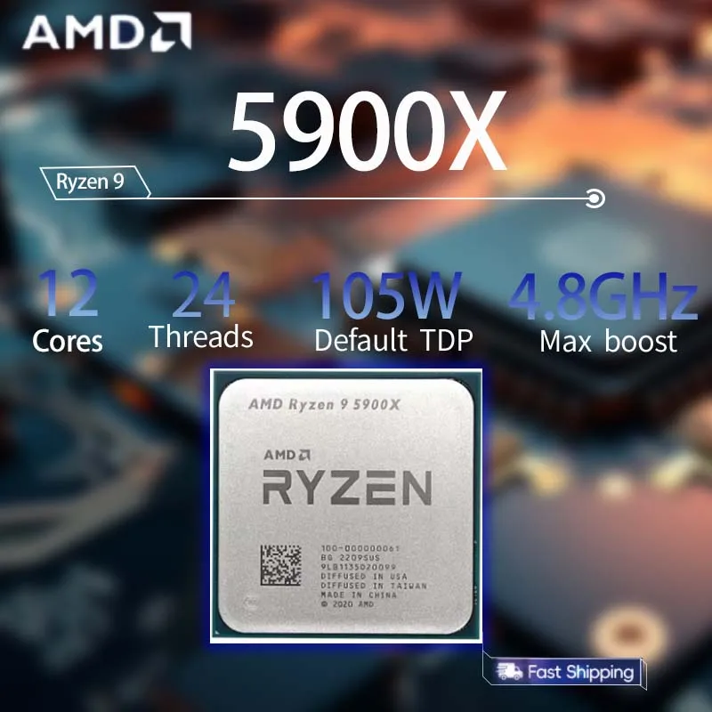 AMD Ryzen 9 5900X R9 5900X 3.7 - Amd Cpu Ryzen 9 のレビューと価格