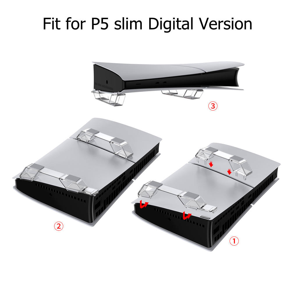 Ps5用の水平スタンド,省スペースデザイン,プレイステーショ - Gaming Accessories Holder のレビューと価格
