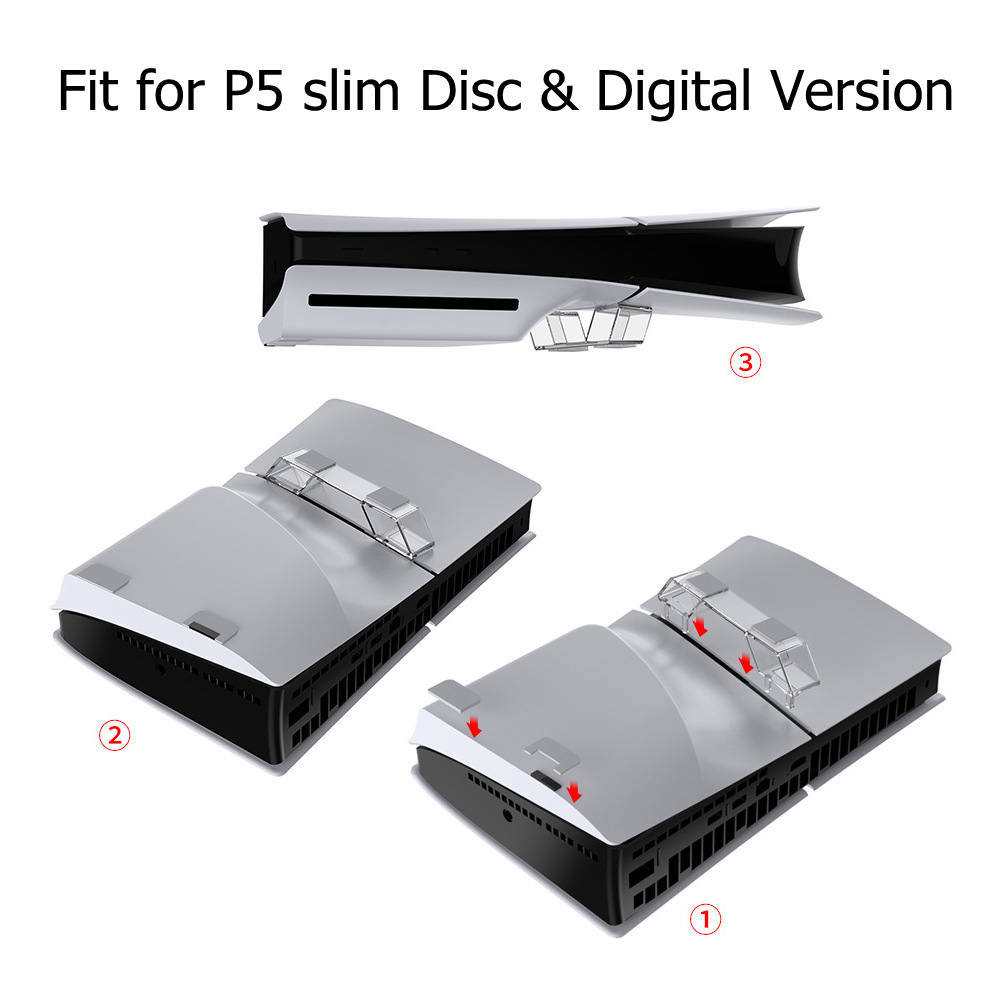 Ps5用の水平スタンド,省スペースデザイン,プレイステーショ - Gaming Accessories Holder のレビューと価格