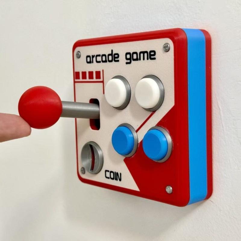 レトロアーケードゲームボタンスイッチプレート、クリエイティブ - Gaming Accessories Wall のレビューと価格