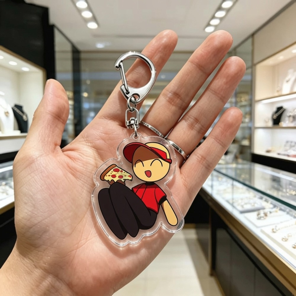 かわいい漫画ちびキーホルダーアクセサリーバッグチャーム怖いゲ - Gaming Accessories Bag のレビューと価格